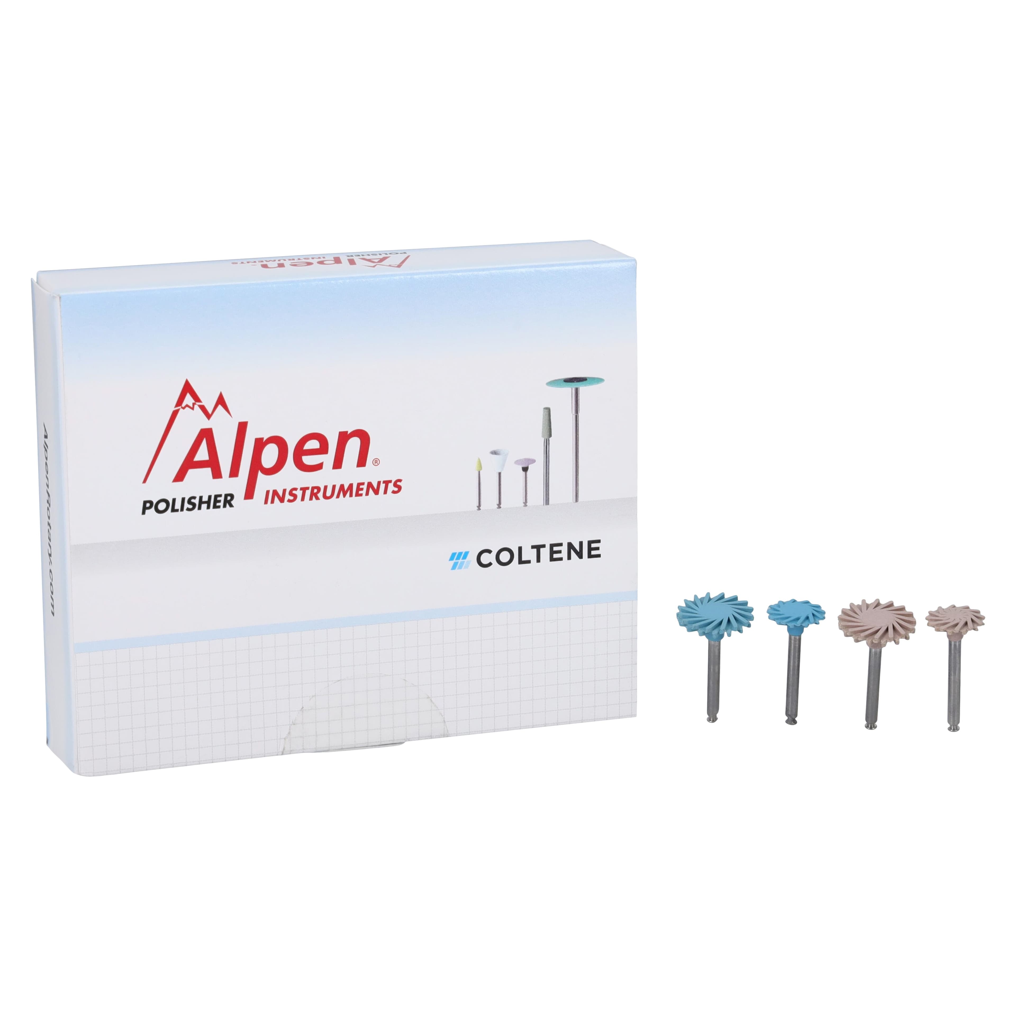 Alpen ShapeGuard Composite Plus Assorted Polisher Pack, 4/Pk, 60021910 thumbnail 2