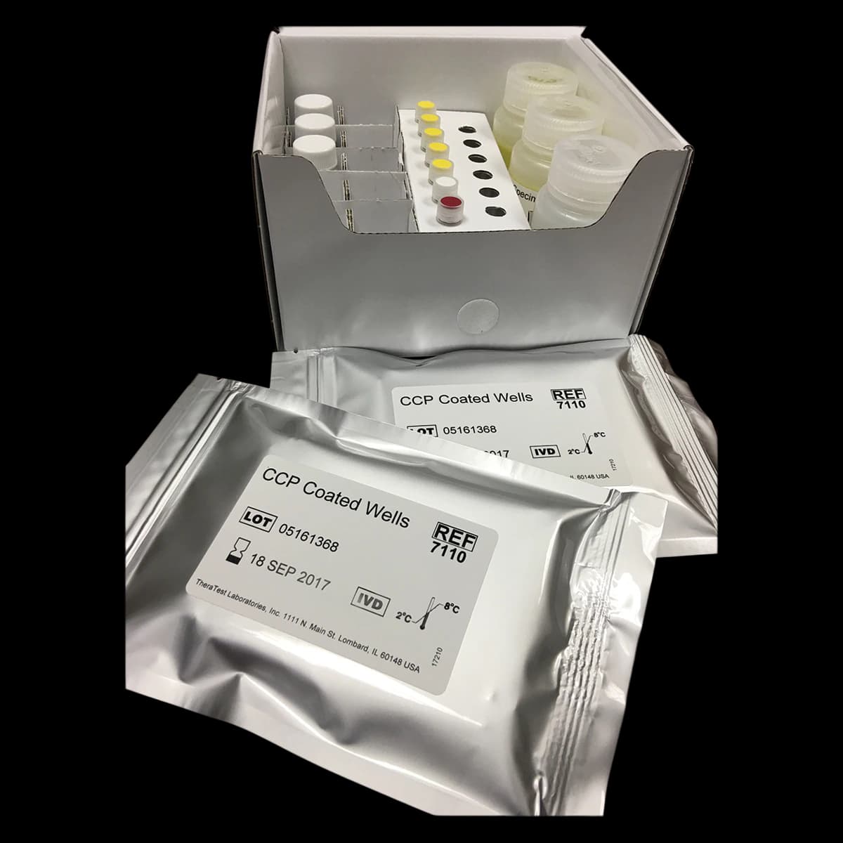 TheraTest EL-Anti-CCP/2 Anti-Cyclic Citrullinated Peptide ELISA Kit, 1 Kit - EL-Anti-CCP/2 Kit - Image 1