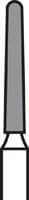 CleanCut Diamond FG Bur, Friction Grip, Coarse, Round End Taper, 856-012C, 5/Pk - CleanCut Diamond FG 856-012C - Image 1
