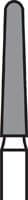 CleanCut Diamond FG 856L-016F Friction Grip Fine Long Round End Taper Bur, 5/Pk - CleanCut Diamond FG 856L-016F - Image 1