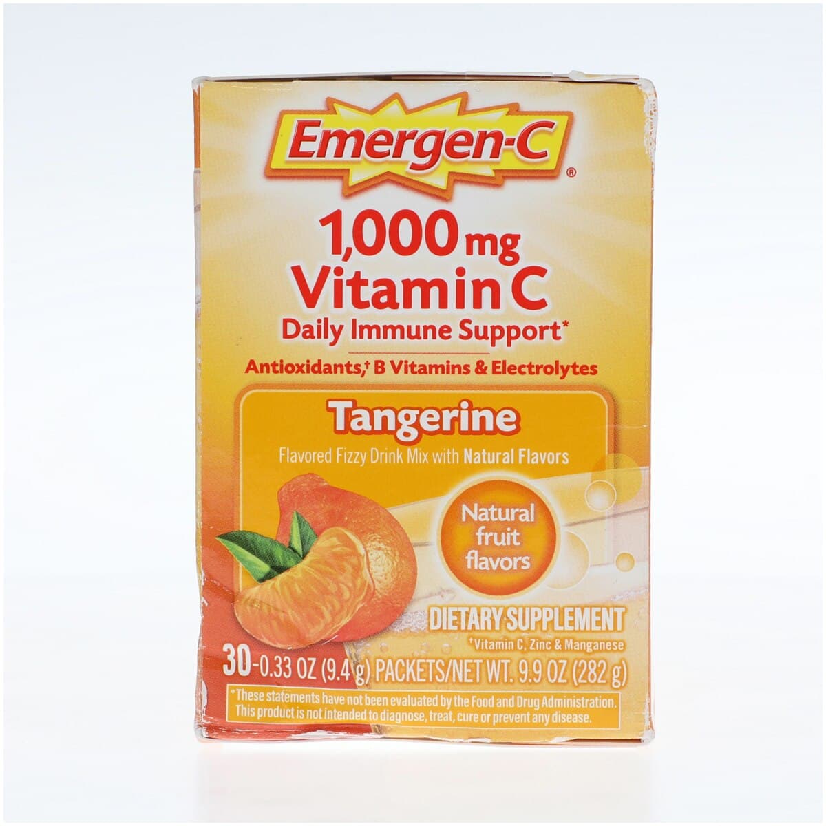 Emergen-C Super Orange Powder, Tangerine Flavor, 30 Packets/Box thumbnail 5