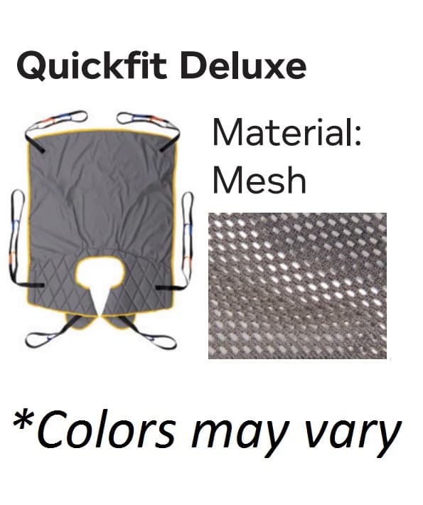 Joerns Hoyer QuickFit Deluxe Patient Transfer Sling, X-Large, Mesh, 500 lb Capacity - Sling Quick Fit Deluxe Mesh XL - Image 1