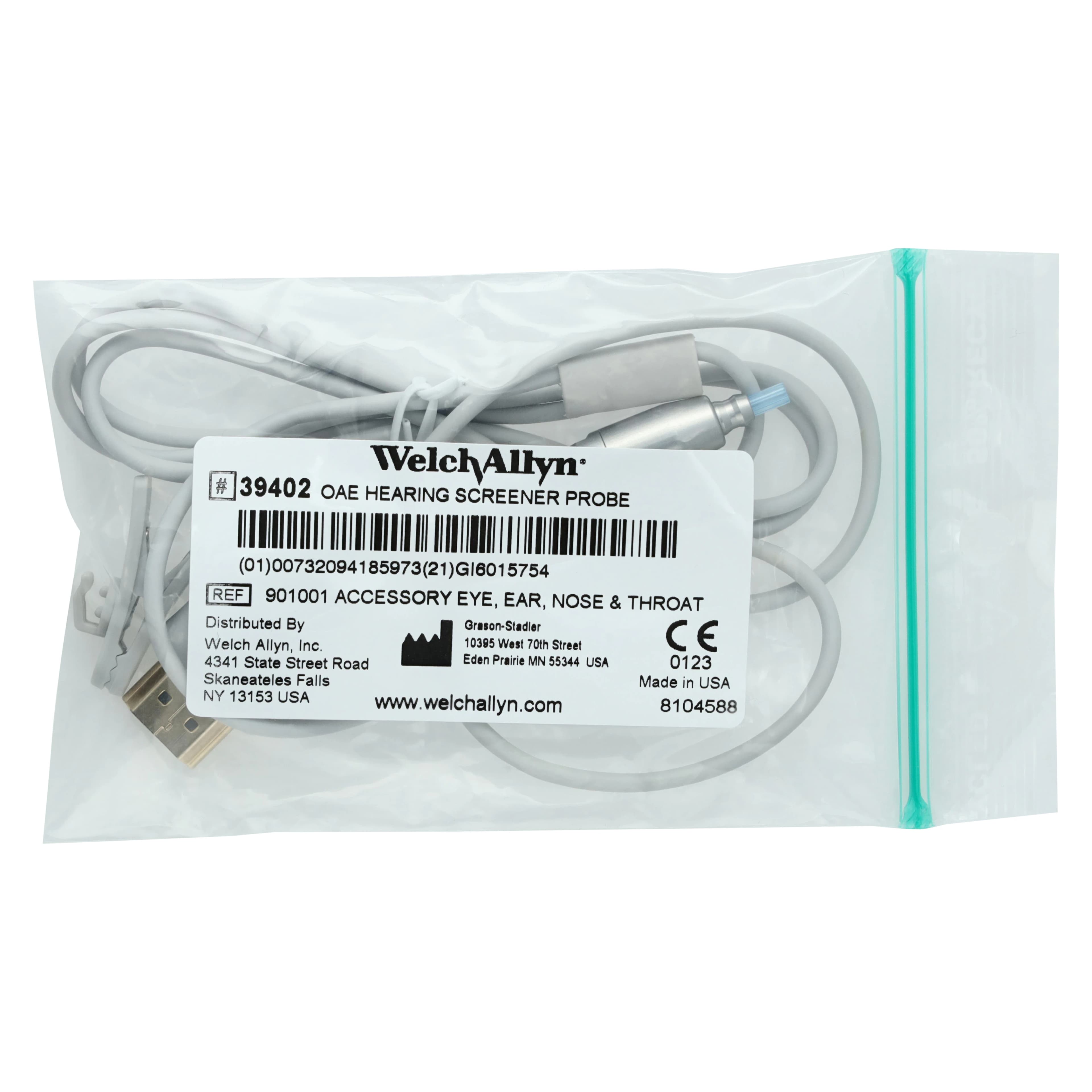 Welch Allyn OAE Hearing Screener, 2/3/4/5 kHz, Battery Operated thumbnail 12