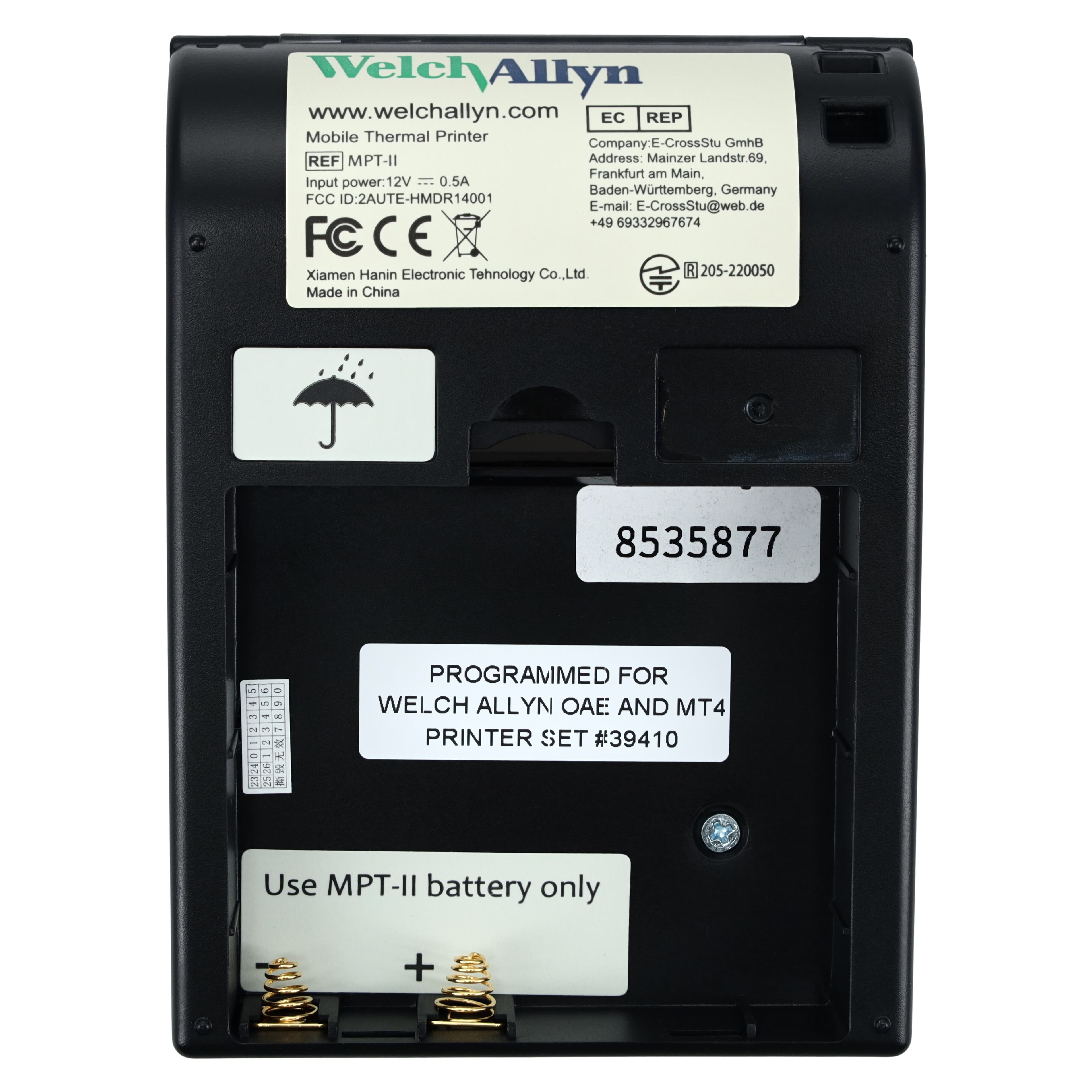 Welch Allyn OAE Hearing Screener, 2/3/4/5 kHz, Battery Operated thumbnail 21