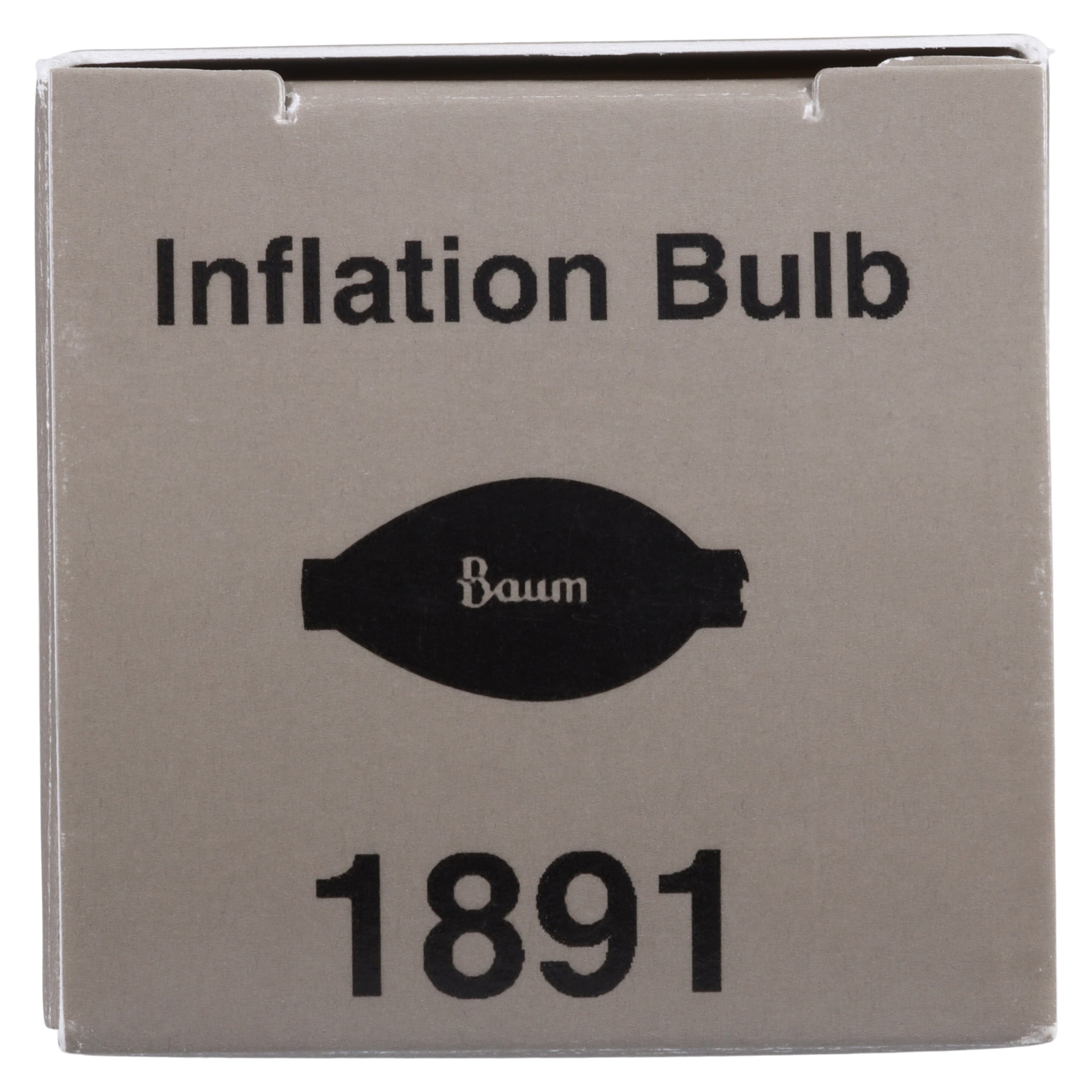 Baum Sphygmomanometer Latex Inflation Bulb, Black, for Aneroid Sphygmomanometers, Each thumbnail 4