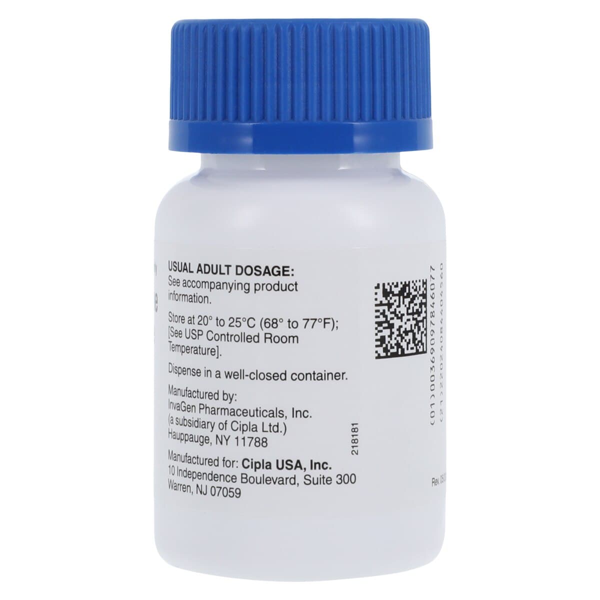 Cyclobenzaprine HCL Tablets, 10mg, 100/Bottle thumbnail 2