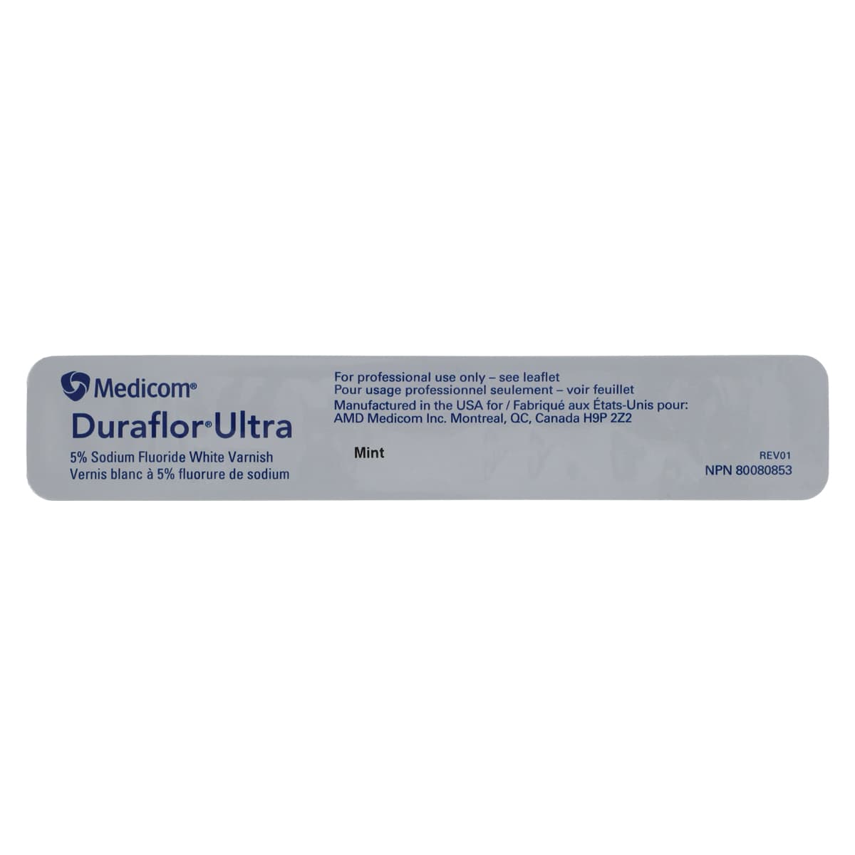 Duraflor Ultra 5% Sodium Fluoride White Varnish, Mint, 0.4 mL Unit Dose, 30/Box, 1016-M30 thumbnail 2