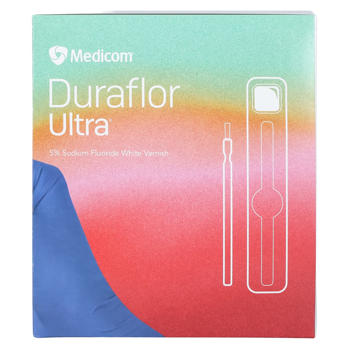 Duraflor Ultra 5% Sodium Fluoride White Varnish, Strawberry, 0.4 mL Unit Dose, 200/Box, 1016-ST200 thumbnail 3