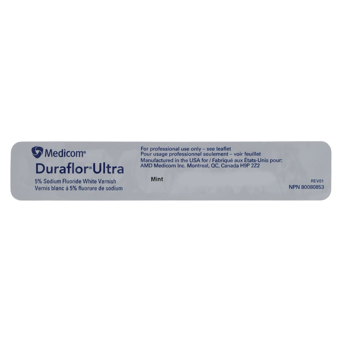 Duraflor Ultra 5% Sodium Fluoride White Varnish, Mint, 0.4 mL Unit Dose, 200/Box, 1016-M200 thumbnail 2