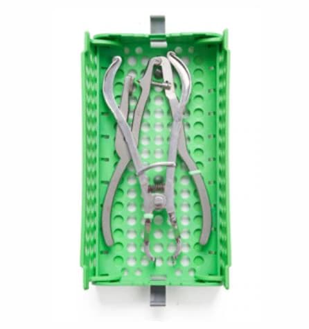 Zirc Performance Tool Organizer, Neon Green, 8-3/16" x 4-1/4" x 1-7/32", 50Z940P - Zirc Performance Tool Organizer - Image 1