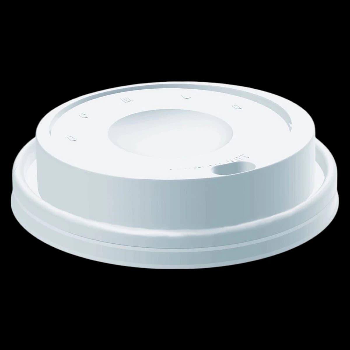 Dart Café G Lids, 8-10 oz, White, 1000/Case - Lids Dart Cafe G 8-10 oz - Image 1