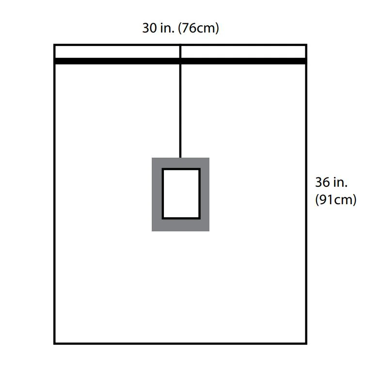 Cardinal Drape Epidural Fenestration, 4x6", Non-Sterile, 01KT0J0857N0PJCZD8BS4XPR1H - Drape Epidural Fenestration - Image 1