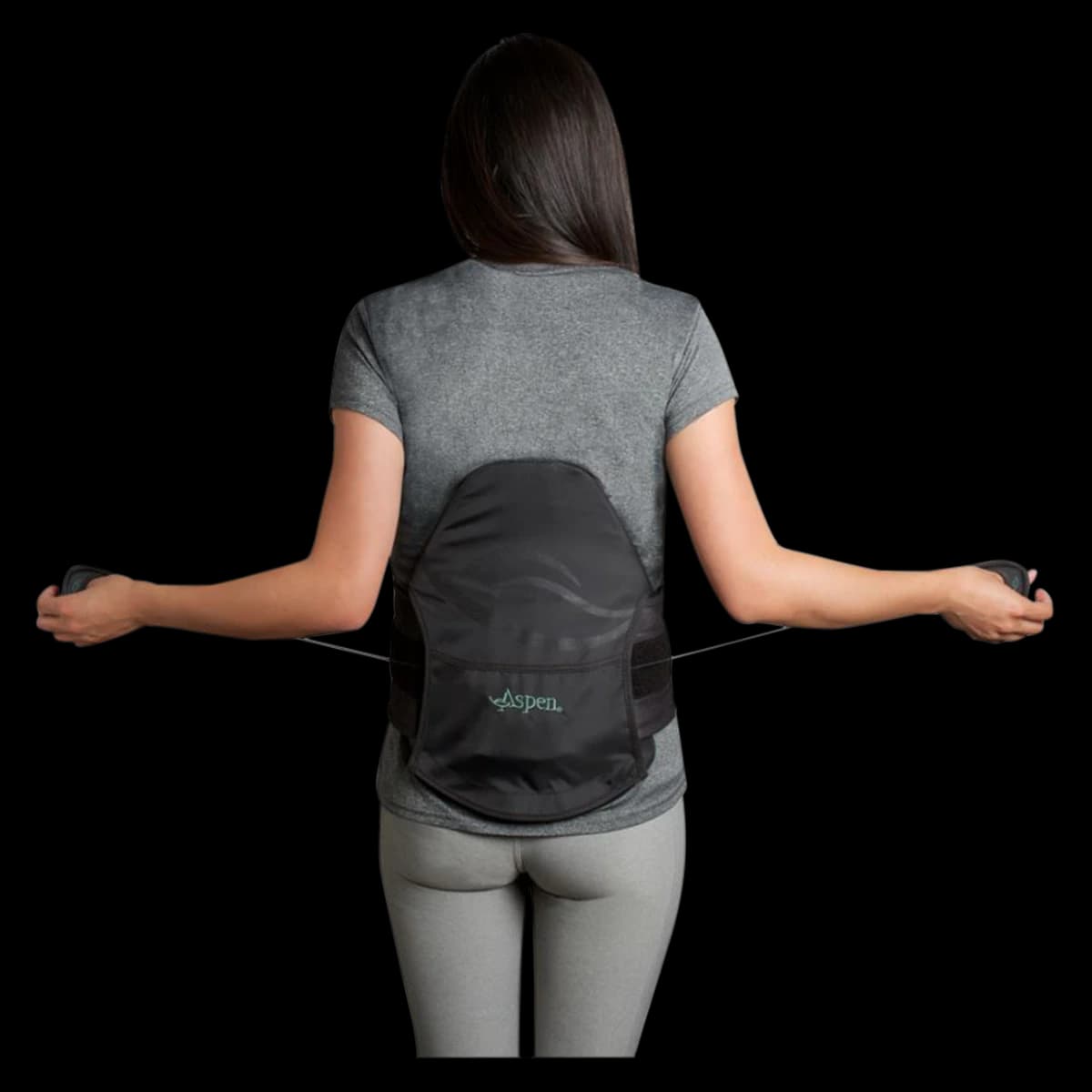 Aspen Medical Horizon 631 Lower Back Support Brace, Adult, Elastic/Neoprene, 32-46" - Brace Lower Back Horizon 631 - Image 1