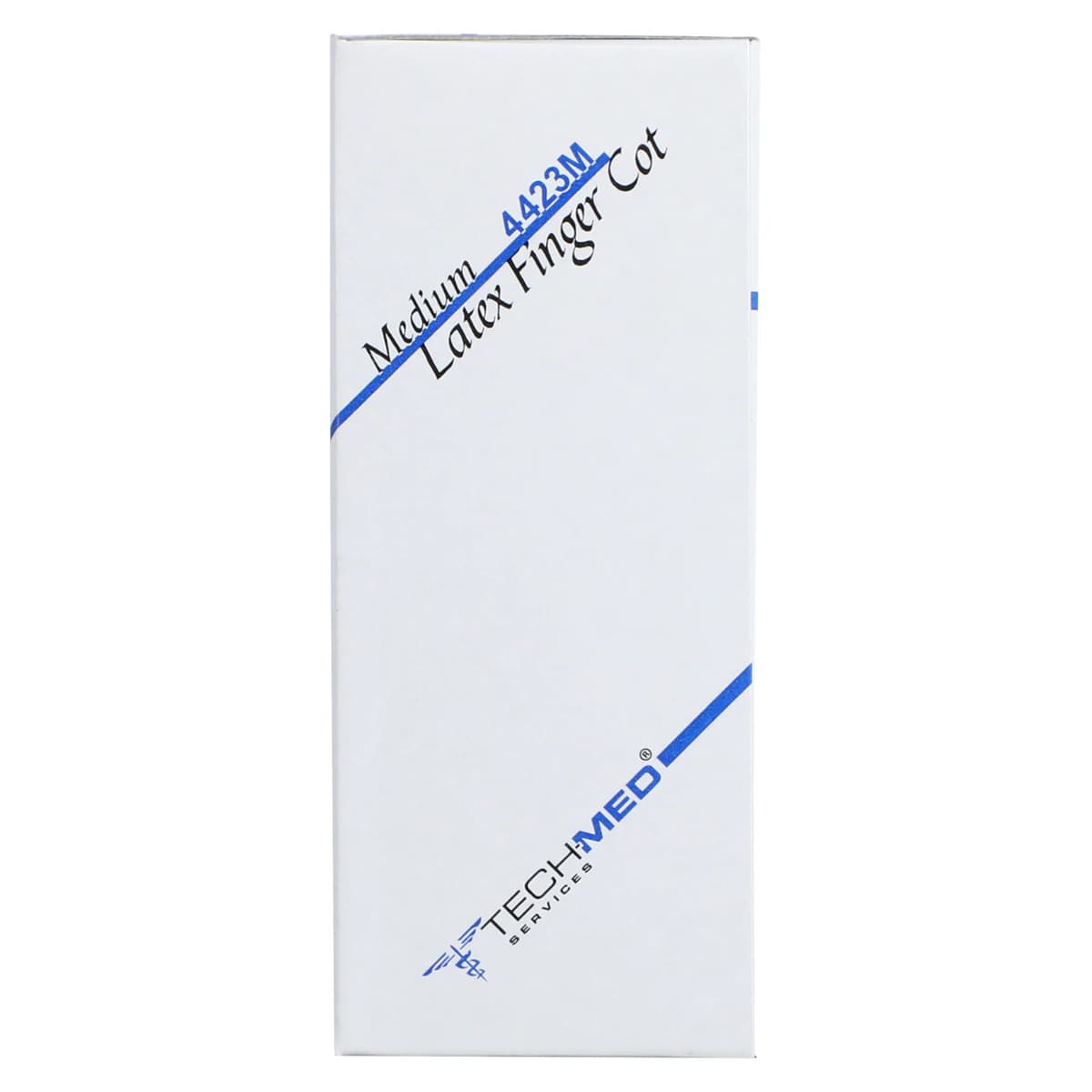 Dukal Latex Finger Cots, Non-Powdered, Pre-Rolled, Medium, Natural White, 144/Box, 4423M thumbnail 3