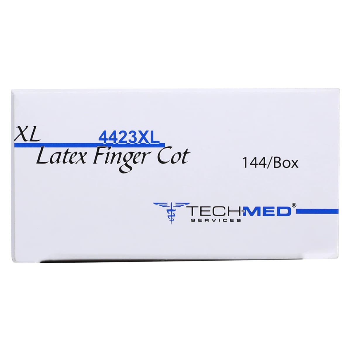Dukal Tech-Med Latex Finger Cots, X-Large, Powder-Free, Pre-Rolled, Natural White, 144/Box, 4423XL thumbnail 7