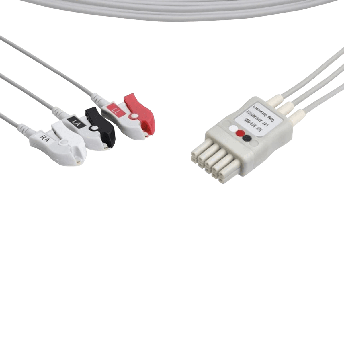 Mindray 3-Lead Pinch Leadwire Set, New, Each - Leadwire Set 3 Lead Pinch - Image 1