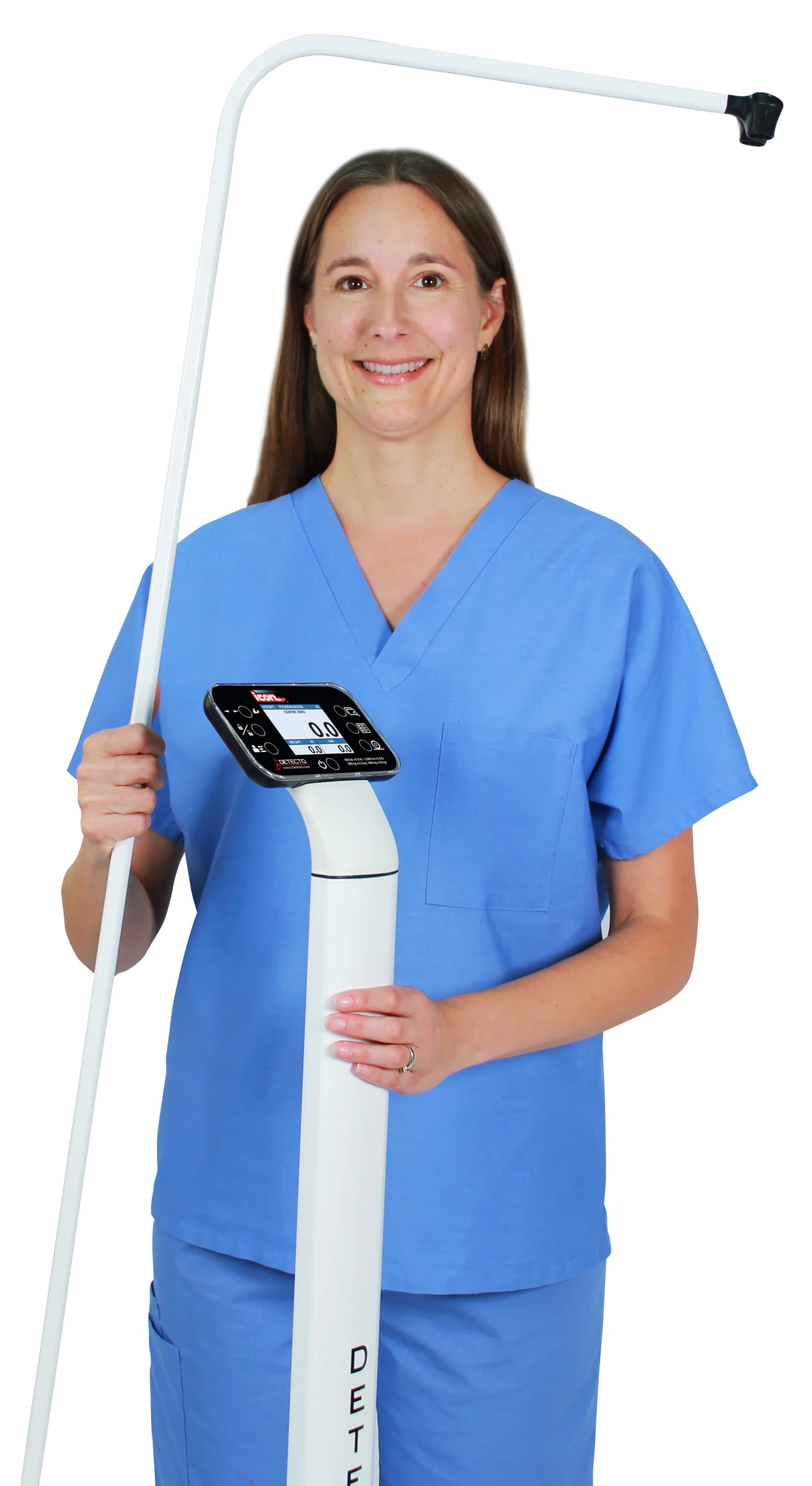 Detecto Scale Icon Digital Clinical with Height Rod, Each thumbnail 6