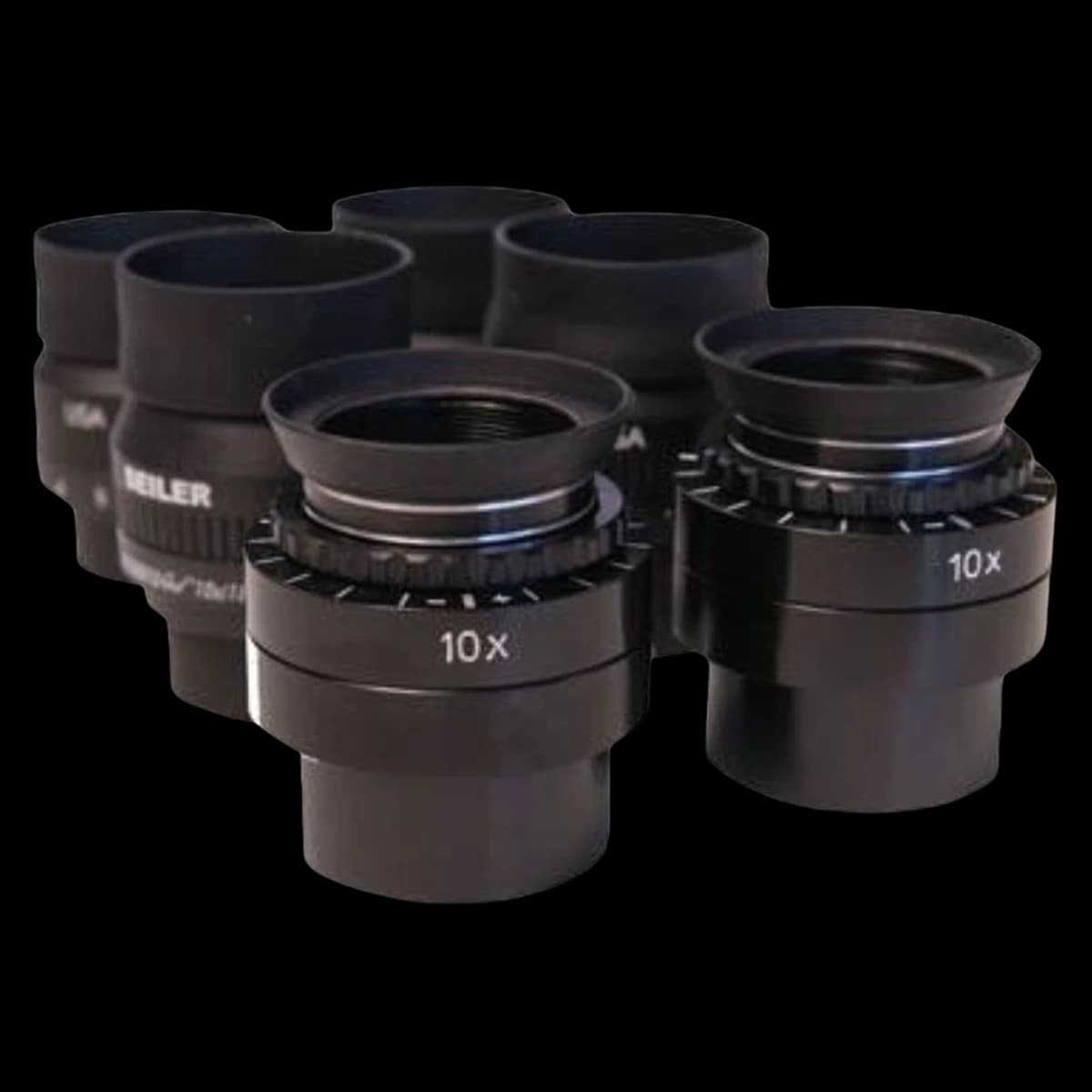 Seiler Instrument & Mfg Ergo Head 10X Microscope Eyepiece, Infinity Plan Achromat, Lockable, Each - Eyepiece 10X f/Microscope - Image 1
