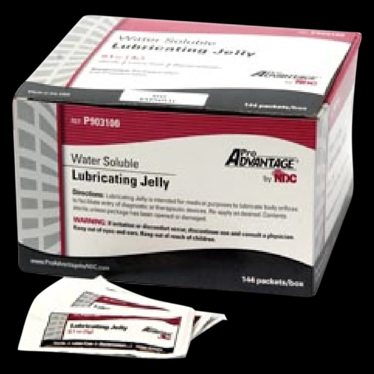 Pro Advantage Lubricating Jelly, 3 g Packets, 1728/Case - Jelly Pro Advantage Lubricatin - Image 1