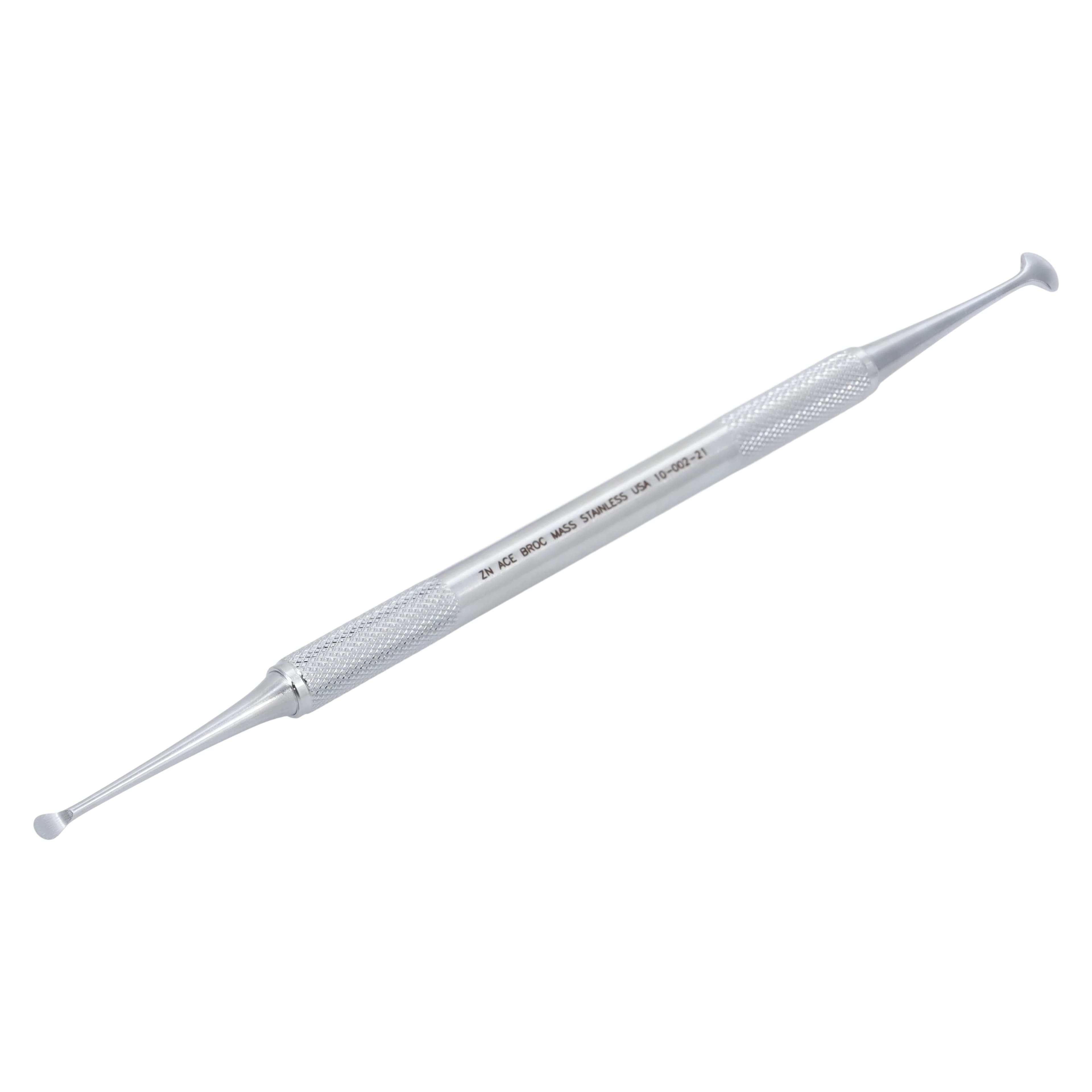 Ace Surgical Molt Bone Curette #2/4, Double End, DuraLite ColorRings, 100% Stainless Steel thumbnail 3