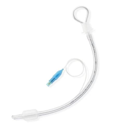 AirCare Endotracheal Tube, Cuffed, PVC, Size 4.5, 10/Box - Tube Trach AirCare Cuff SU 4.5 - Image 1