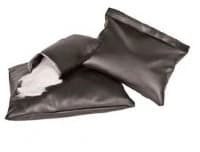 AliMed Positioner Sandbag, 2.5 lb, Naugahyde, Black - Sandbag Standard 2.5lbs - Image 1