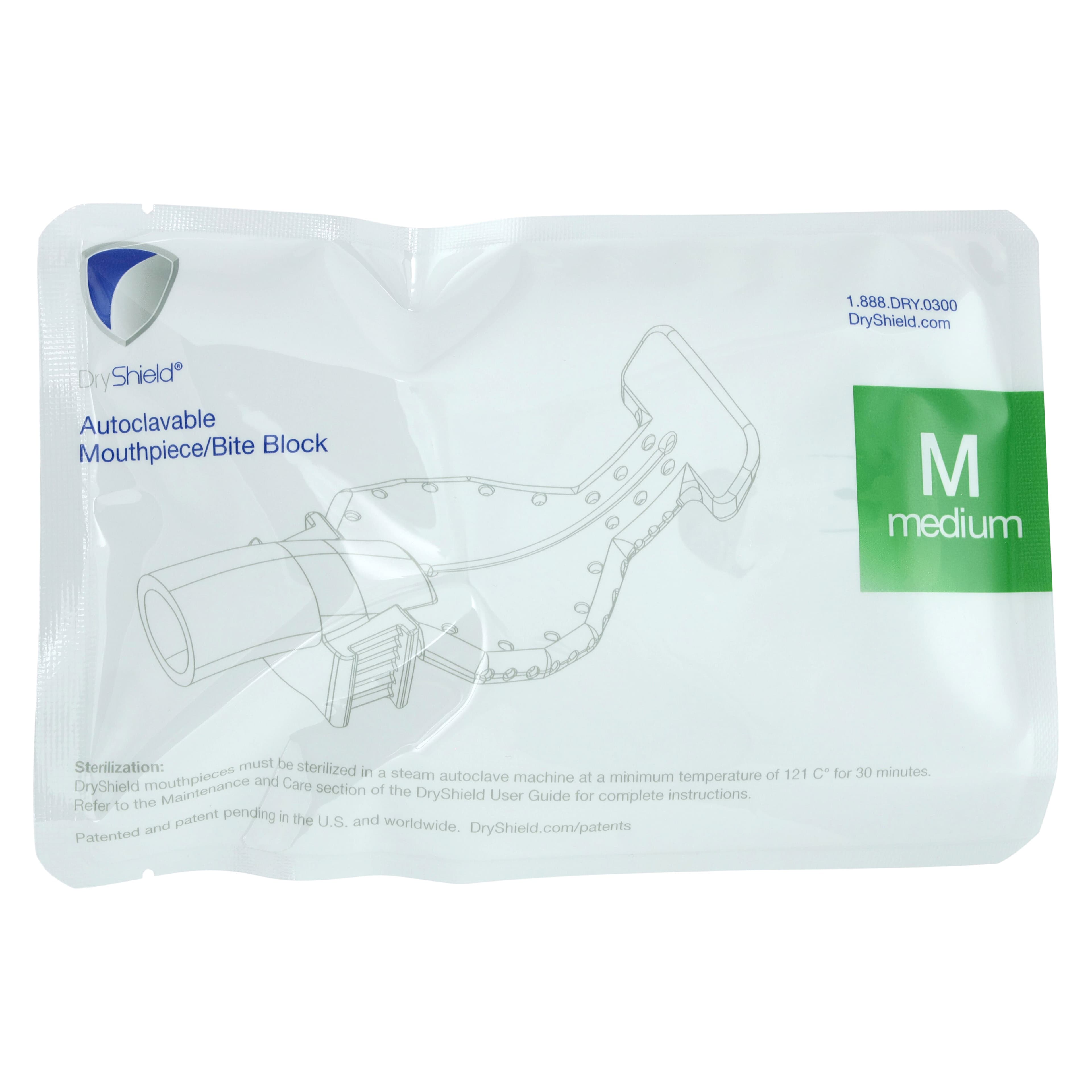 DryShield HVE Autoclavable Mouthpiece, Medium, 4/Pk, DS-MPM-004 thumbnail 2