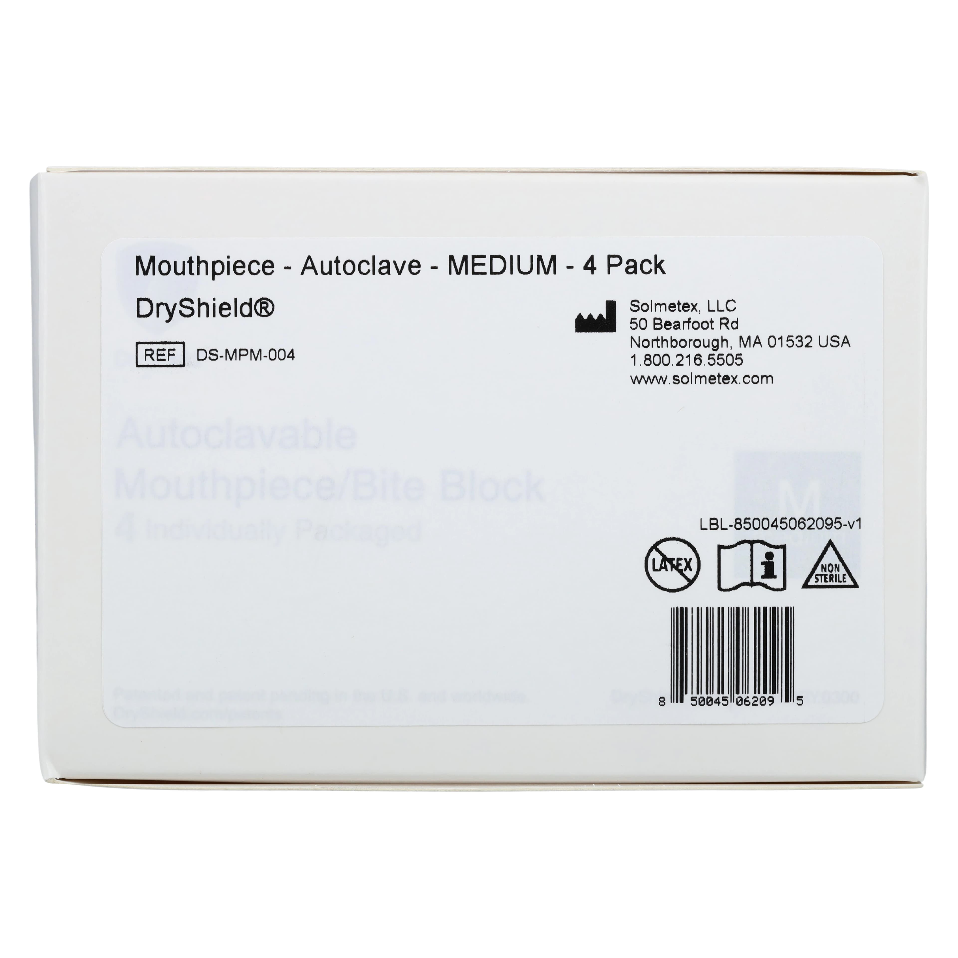 DryShield HVE Autoclavable Mouthpiece, Medium, 4/Pk, DS-MPM-004 thumbnail 4