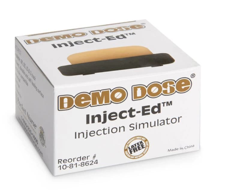 Demo Dose Injection Pad (Inject-Ed) by Nasco Healthcare - Injection Pad Dose Inject-Ed - Image 1