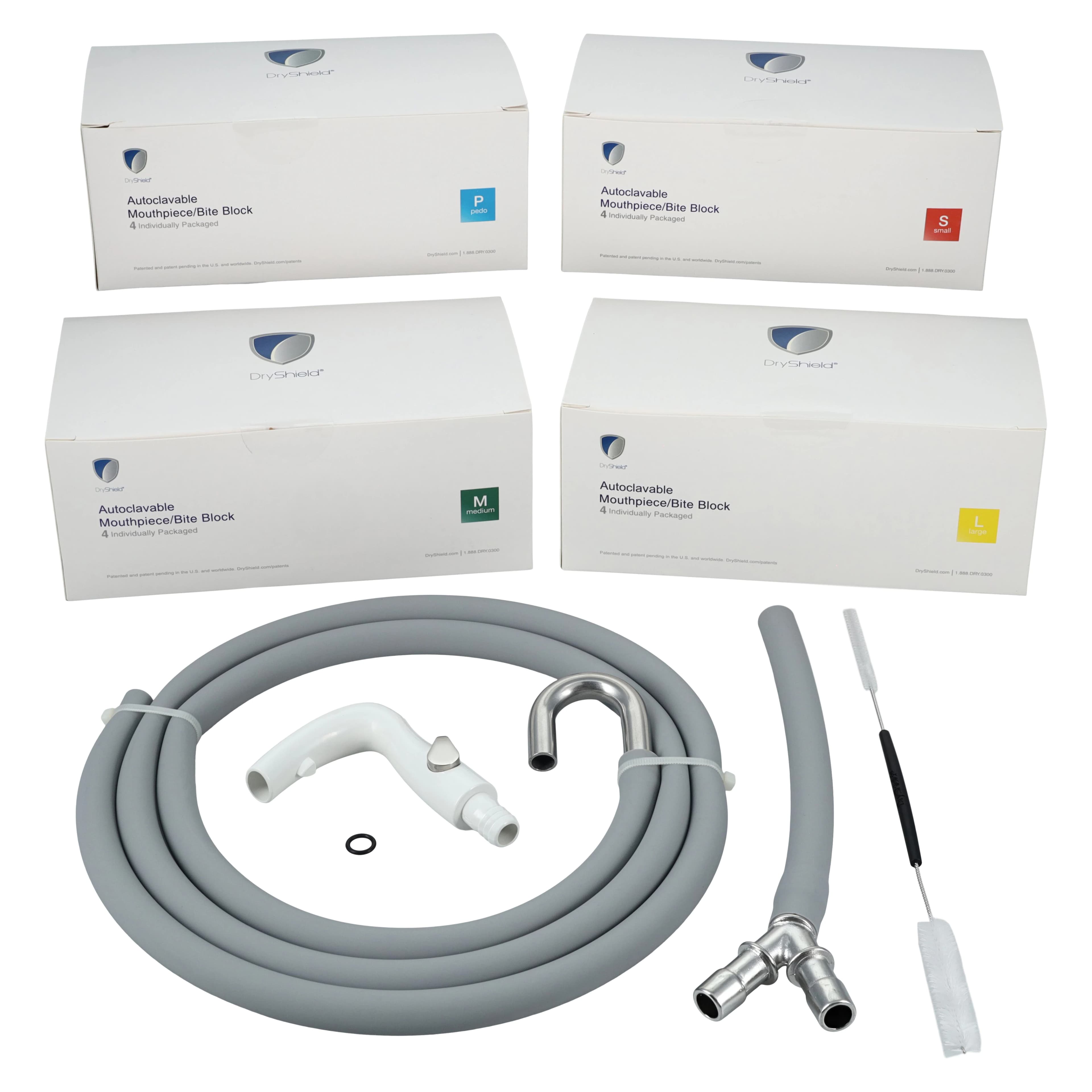 DryShield Autoclavable Mouthpiece Starter Kit Adult, DS-SK-001 thumbnail 2
