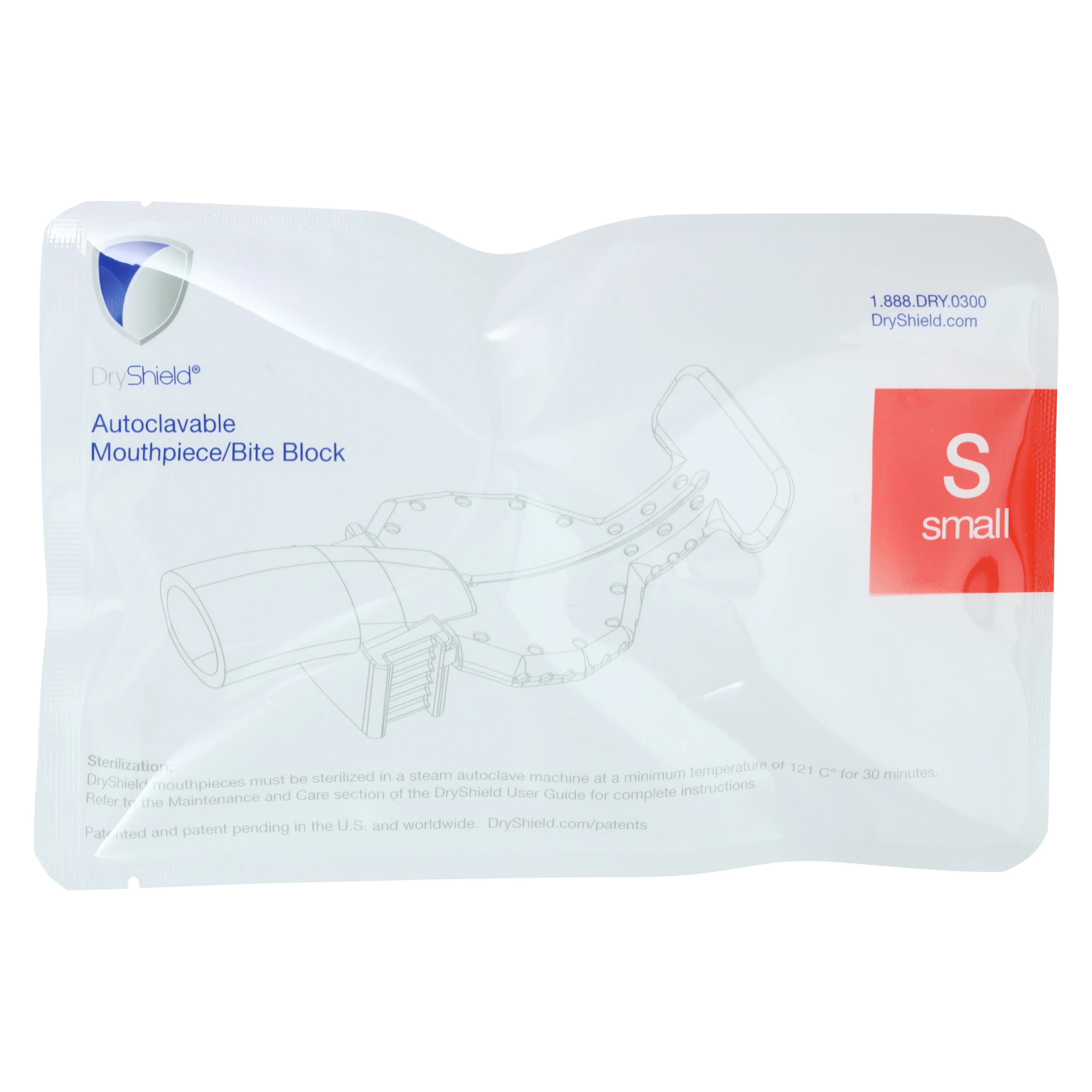 DryShield Autoclavable Mouthpiece Starter Kit Adult, DS-SK-001 thumbnail 3