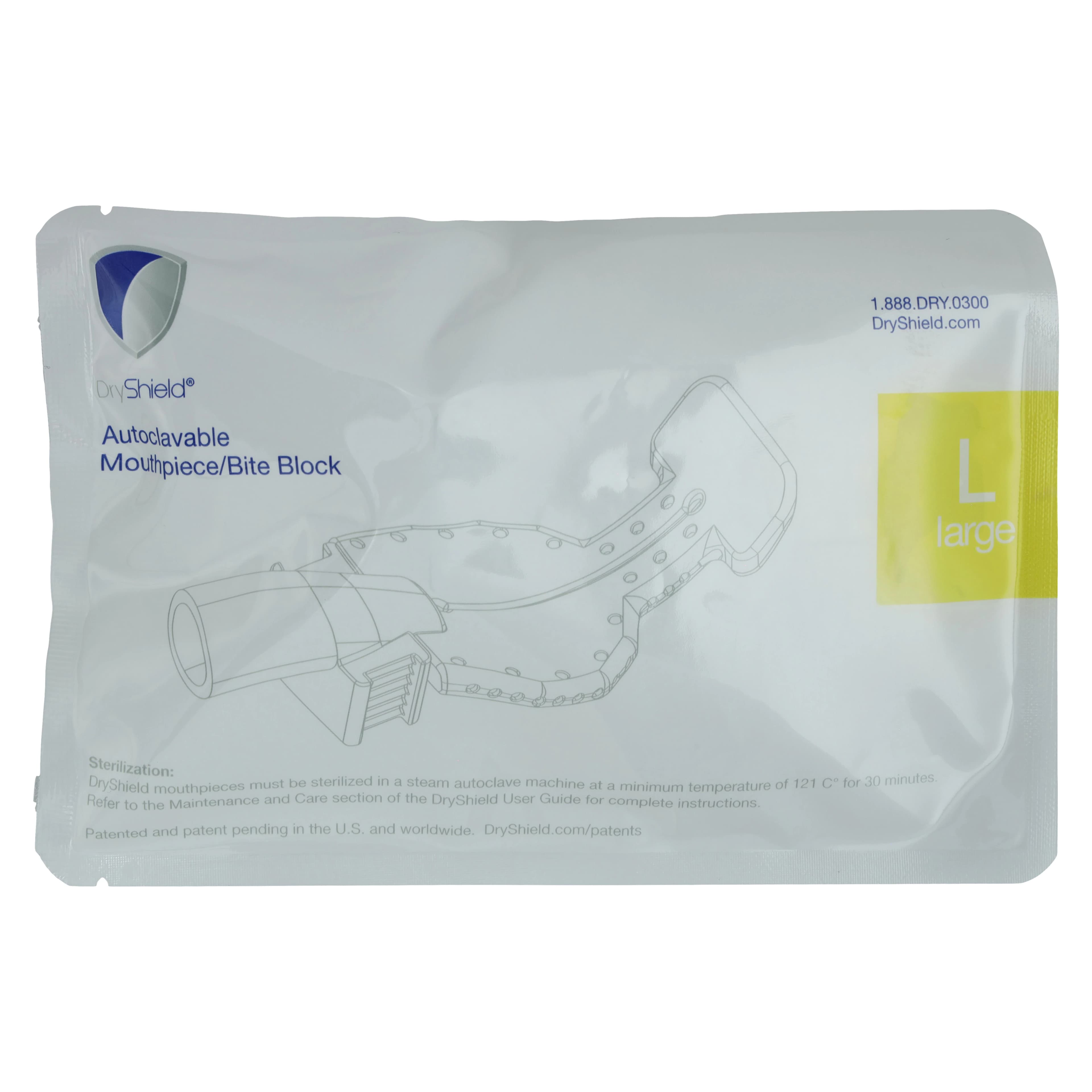 DryShield Autoclavable Mouthpiece Starter Kit Adult, DS-SK-001 thumbnail 4