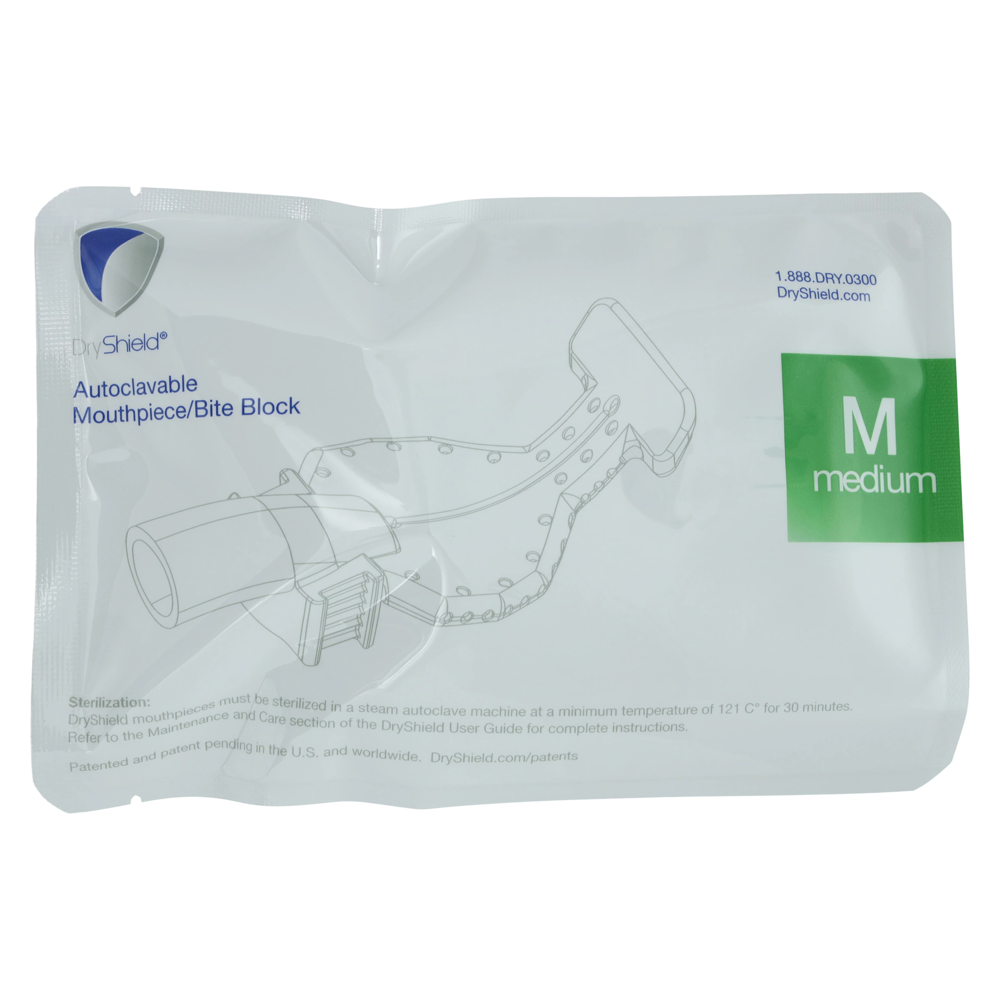 DryShield Autoclavable Mouthpiece Starter Kit Adult, DS-SK-001 thumbnail 5