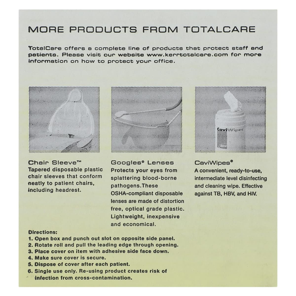 Pinnacle Cover-All Barrier Film, Clear, 2.5" x 6", 600/Roll, 3715-CN thumbnail 5