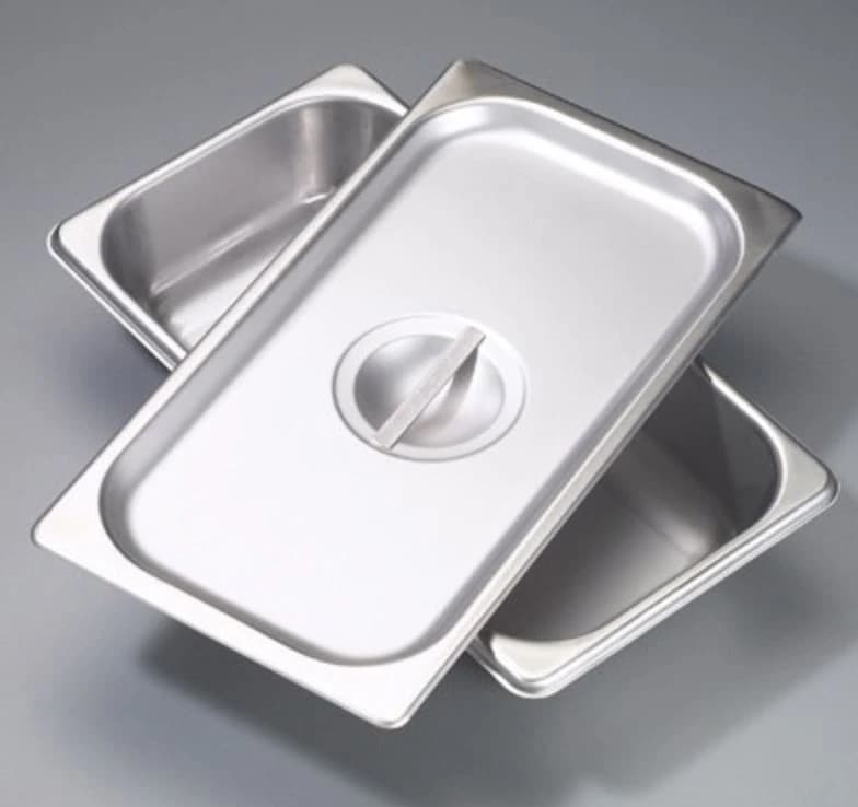 Sklar Instruments Instrument Sterilization Tray, No Cover, 16-1/2" x 10" x 4", Stainless Steel, Reusable, Each - Tray Instrumnt 16.5x10x4" - Image 1