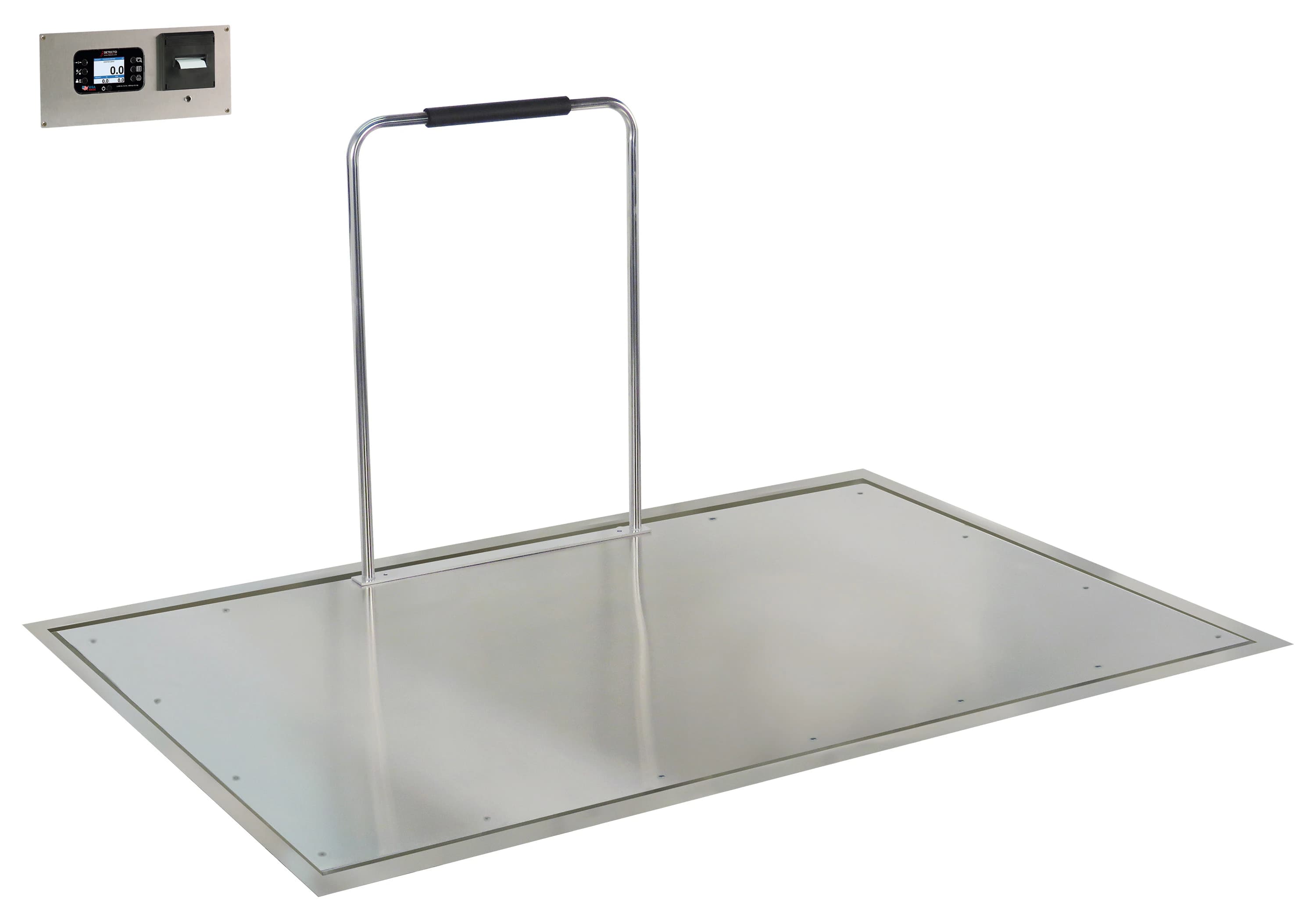 Detecto In-Floor Dialysis Scale with Handrail thumbnail 2