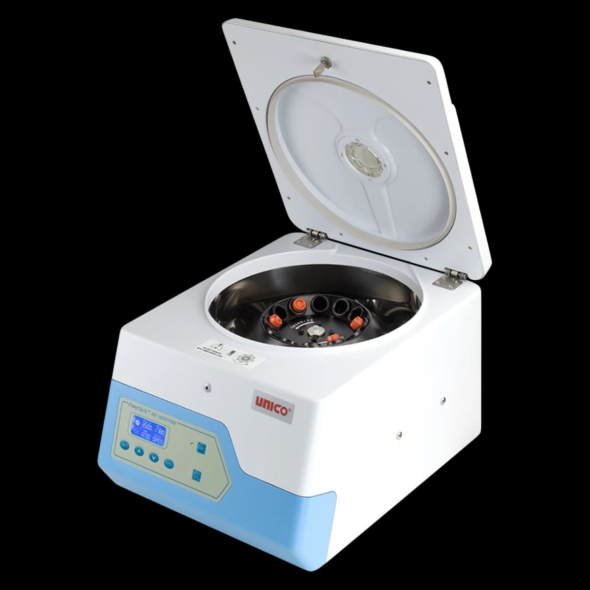 Unico PowerSpin HXV Centrifuge, 12-Place, Fixed Angle Rotor, 500-3500 rpm - Centrifuge Powerspin HXV 12pl - Image 1