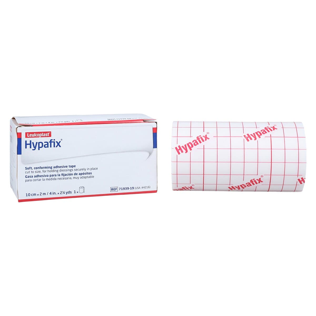 Hypafix Retention Tape, Fabric, 4" x 2-1/4 yd, White, Each thumbnail 2