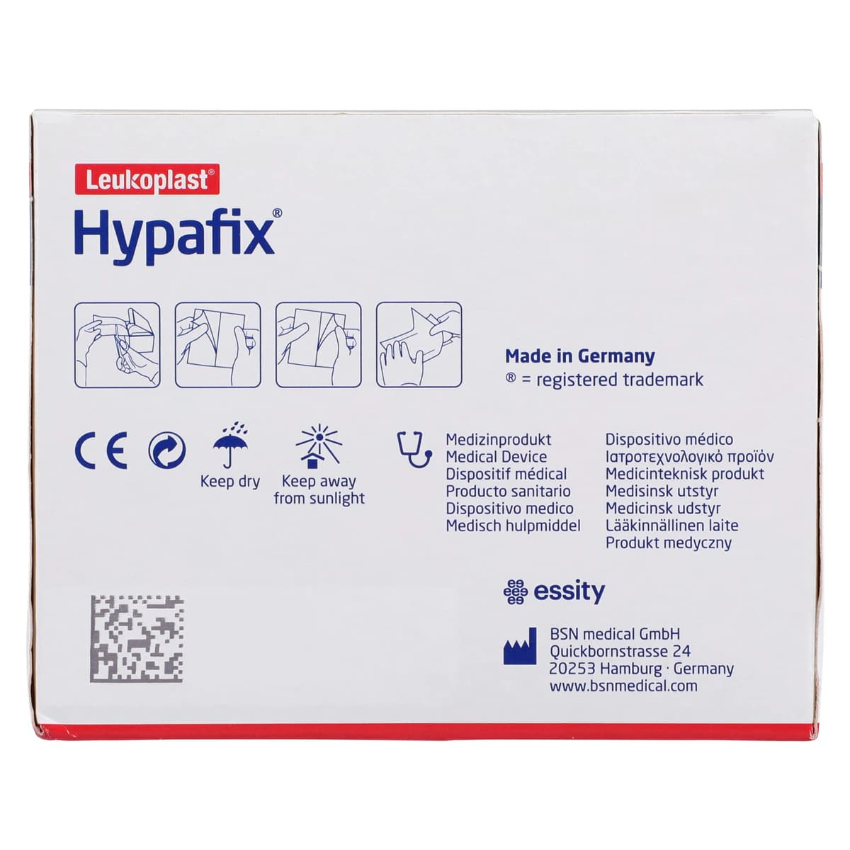Hypafix Retention Tape, Fabric, 4" x 11 yd, White, Non-Sterile, Each thumbnail 4