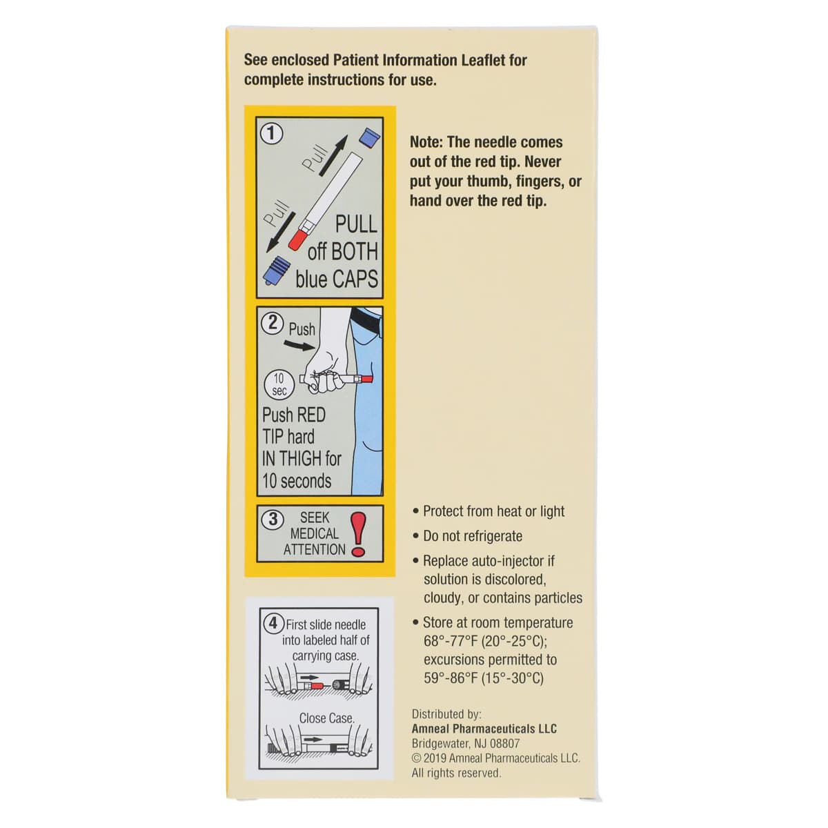 Amneal Epinephrine Auto-Injector, 0.3mg, Adult, 2/Package thumbnail 7