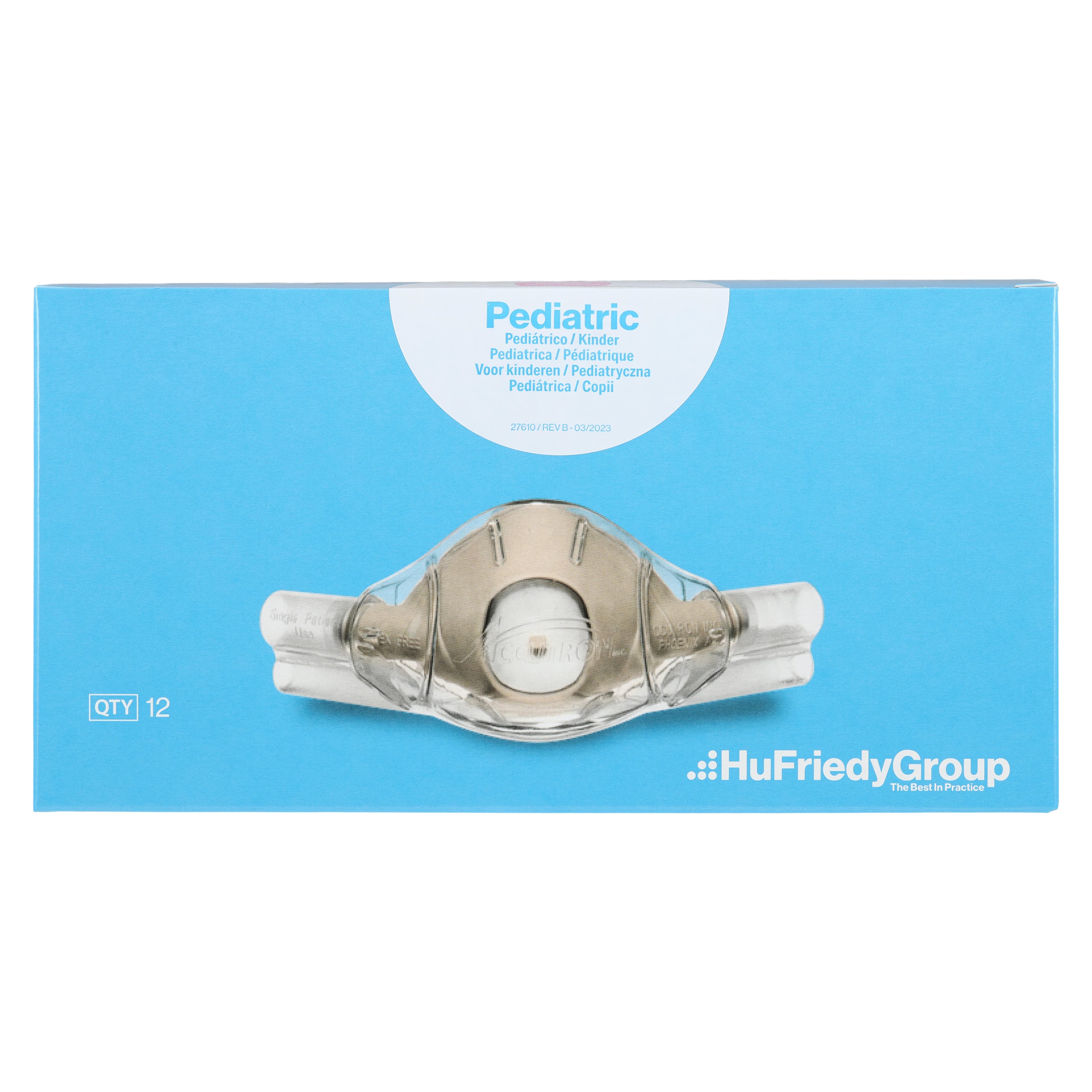 Accutron ClearView Single-Use Nasal Hoods, Pediatric, Birthday Bubblegum, 12/Pk, 33037-12 thumbnail 7