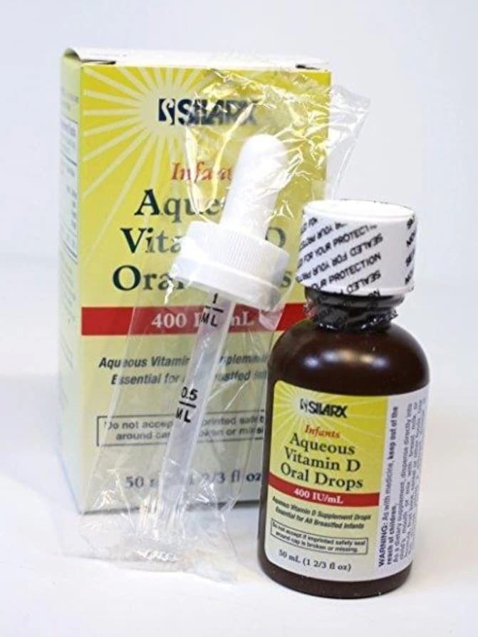 Silarx Aqueous Vitamin D Oral Drops, 50 mL Bottle - Aqueous Vitamin D Oral Drops - Image 1