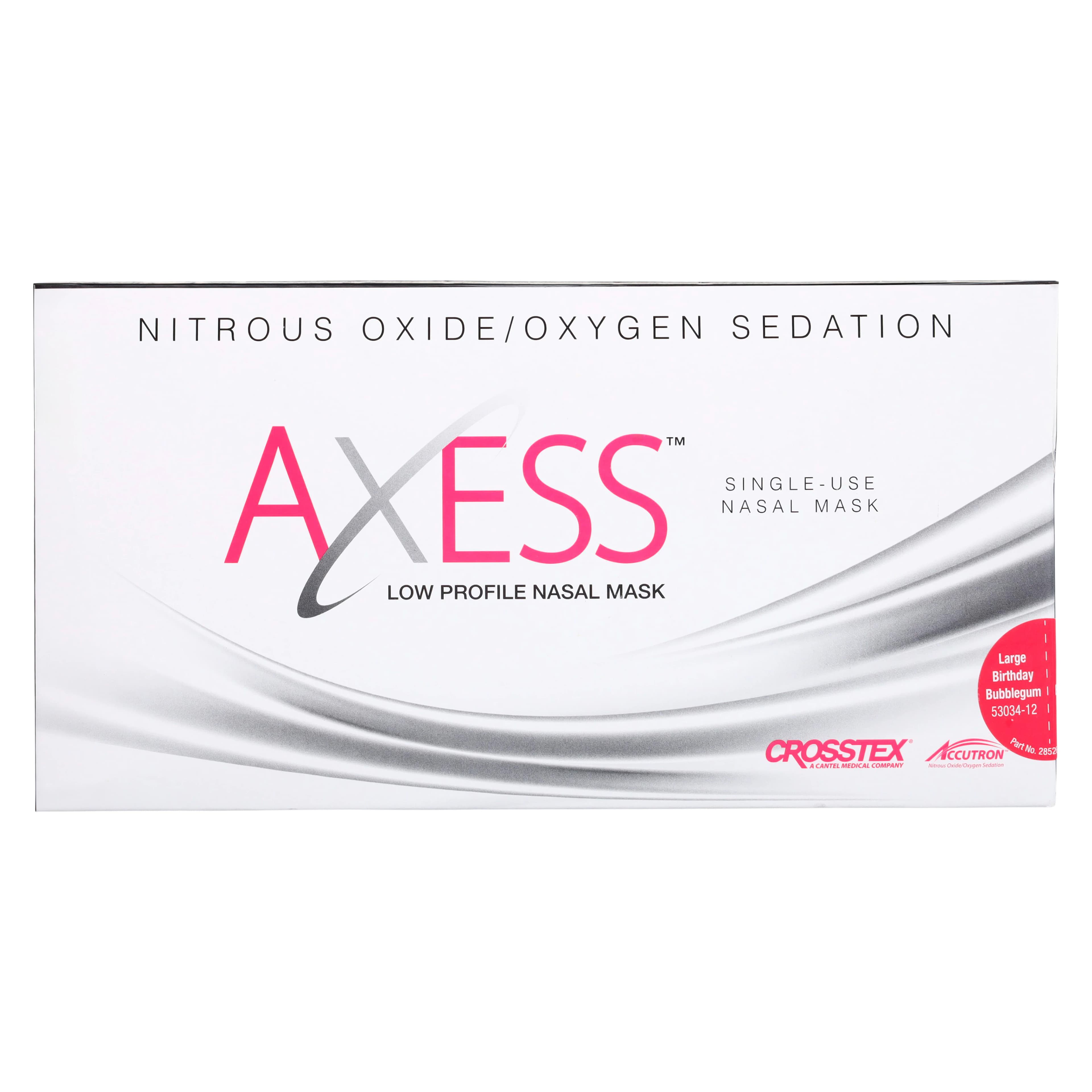 Axess Low Profile Nasal Mask, Large, Birthday Bubblegum, 24/Pk, 53034-12 thumbnail 7