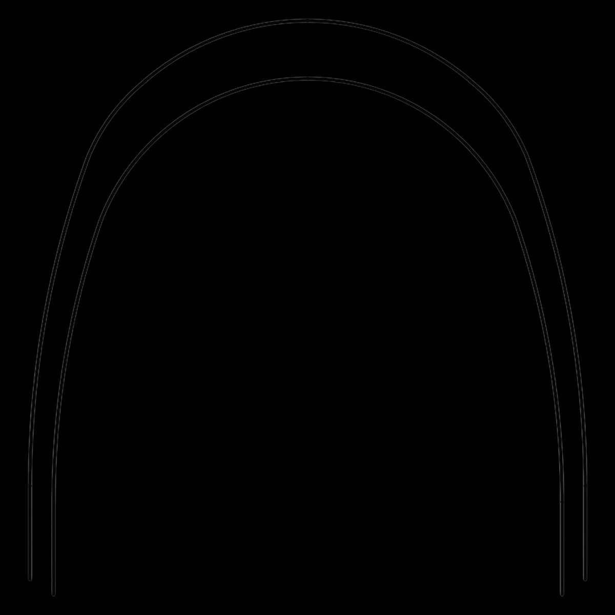 Nitanium Pro Form Upper Archwire, 0.020 in, 10/Package - 020 Upper Nitanium - Image 1