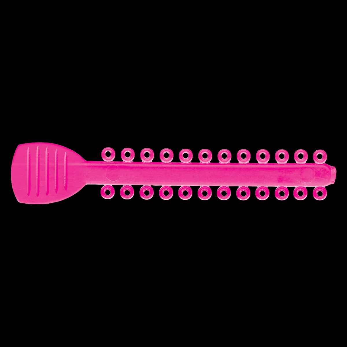Henry Schein Orthodontic Ligature Ties, 0.120 in, Neon Pink, 30/Pk - 120 O-Ties Neon Pink - Image 1