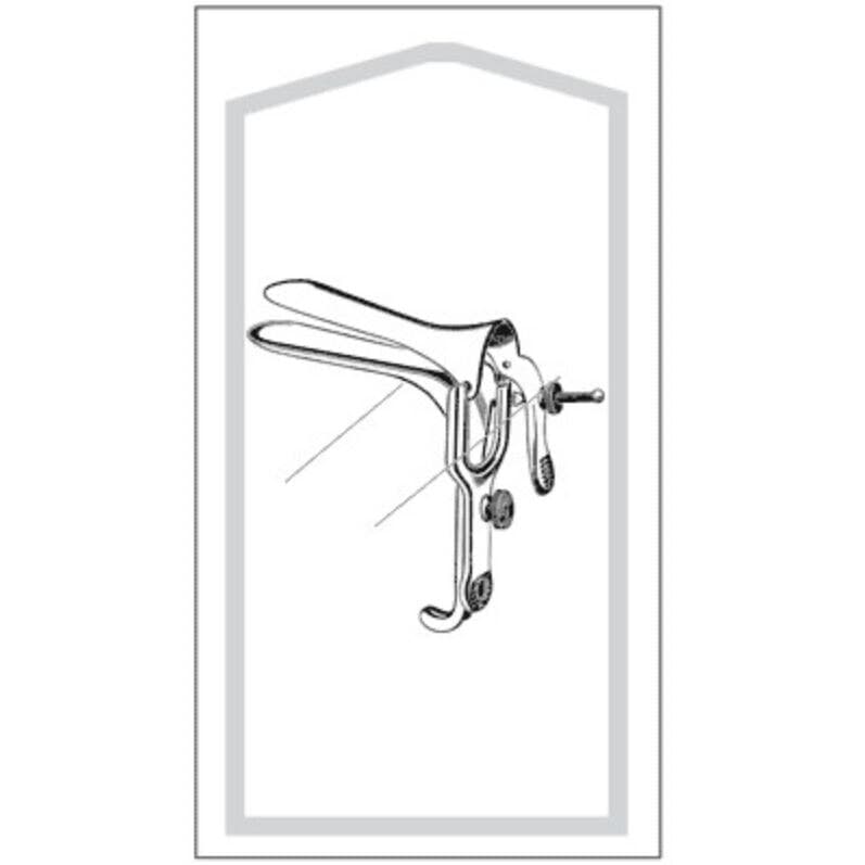 Sklar Instruments Graves Vaginal Speculum, Sterile, Medium, 50/Case - Speculum Graves Sterile - Image 1