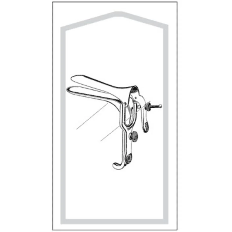 Sklar Instruments Graves Vaginal Speculum, Large, Sterile, 50/Case - Speculum Graves Sterile - Image 1