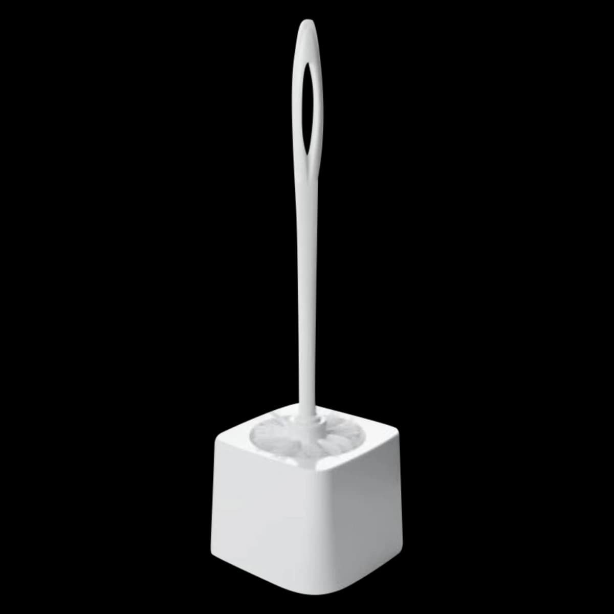 Toilet Bowl Brush Holder, White, 24/Case - Holder Toilet Bowl Brush - Image 1