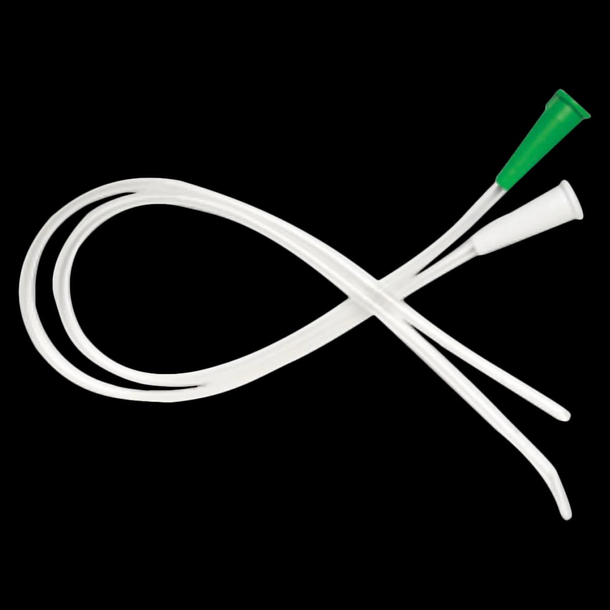 EasyCath Female Intermittent Catheter, Straight Tapered Tip, PVC, 12 Fr - Catheter Stght/PVC EasyCa Fema - Image 1