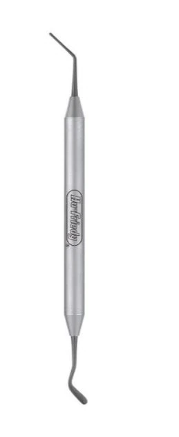 Hu-Friedy Glick #1 Double-Ended Plastic Root Canal Plugger, Black Line, 18mm, 0.45mm, 1/Each - 1 Glick Blade Root Canal Plugger Black Line - Image 1